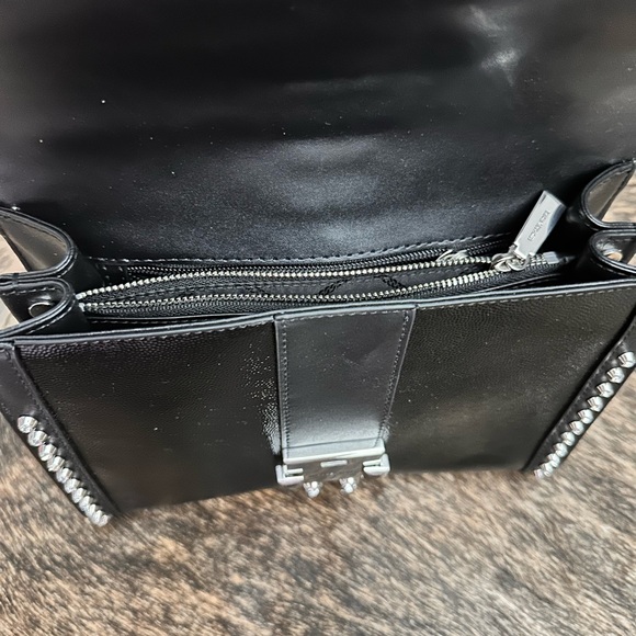 Michael Kors Black Studded Crossbody Bag - Picture 7 of 7